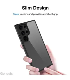 قاب شفاف s24 ultra دور سیلیکونی سامسونگ ipaky