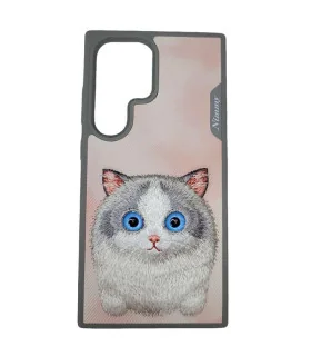 قاب nimmy طرح گربه s24 ultra