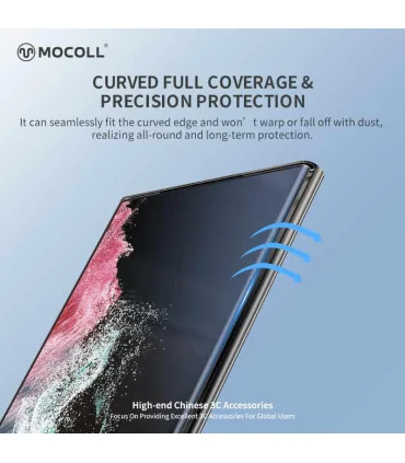 بهترین گلس s23 ultra mocoll 3d curved