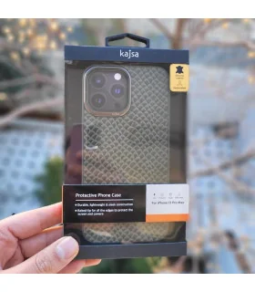 قاب چرمی ایفون 13 پرومکس کجسا kajsa genuine pearl