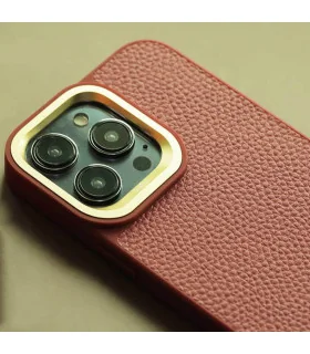 قاب چرمی کجسا ایفون 15 پرومکس kajsa preppie litchi