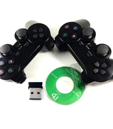 دسته بازی کامپیوتر دوبل بی سیم