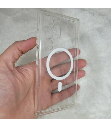 قاب اورجینال کریستالی s24 ultra اسپیگن liquid crystal