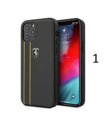 قاب چرم ایفون 12 / 12 پرو چرم فراری cg mobile