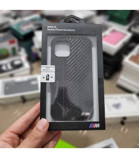 قاب چرم کربنی ایفون 12 / 12 پرو BMW CG MOBILE