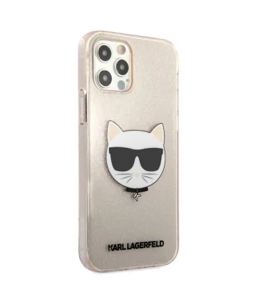 قاب ایفون 12 / 12 پرو کریستالی کارل لاگرفلد cg mobile