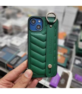 قاب چرمی ایفون 13 پرومکس هولدر دار دیزاین hdd