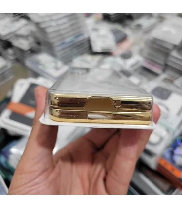 قاب کریستالی دور طلایی سامسونگ z fold 5