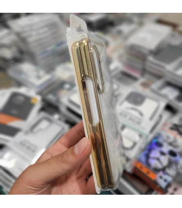 قاب کریستالی دور طلایی سامسونگ z fold 5