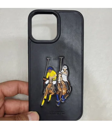 کاور چرمی پولو سانتا باربارا کد 490 ایفون 12 پرومکس