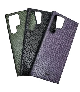 کاور چرمی کجسا مدل genuine سامسونگ s22 ultra