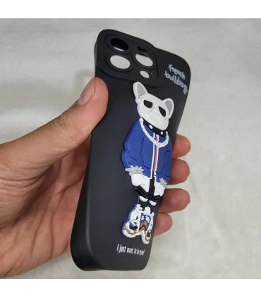 قاب ایفون 14 پرومکس مدل bull dog