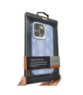 کاور چرم ایفون 13 پرو کجسا نقره کوب kajsa die