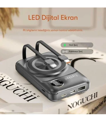 پاور بانک وایرلس شارژ فست ارلدام 28