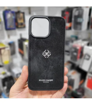 قاب جیر ایفون 15 پرومکس golden concept