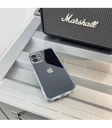 قاب کریستالی شفاف ایفون 15 pro max مدل classic fit