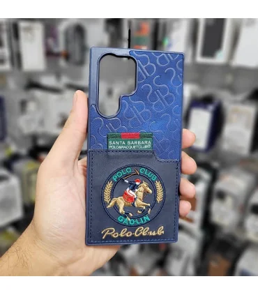 قاب چرمی s22 ultra جاکارتی polo