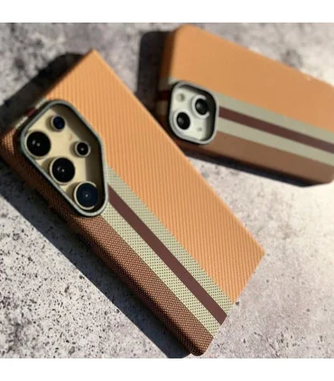 قاب کربنی ایفون 16 پرومکس یونیک لنز فلزی