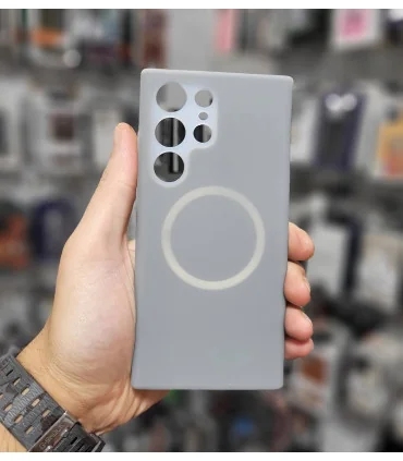 قاب سیلیکونی پاستیلی s23 ultra مگ سیف دار