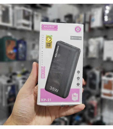 پاور بانک 20 هزار 35 وات کولمنkp21