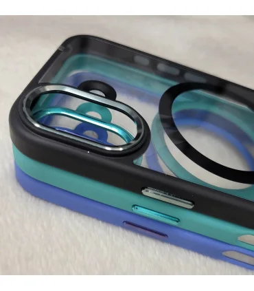 قاب کریستالی مگ سیف لنز فلزی uniqe