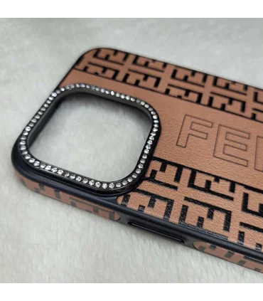قاب دور لنز نگین ایفون 13 پرو fendi