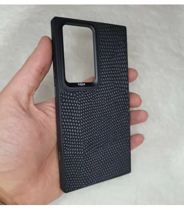 قاب چرمی s24 ultra کجسا دای kajsa لنز تیتانیوم