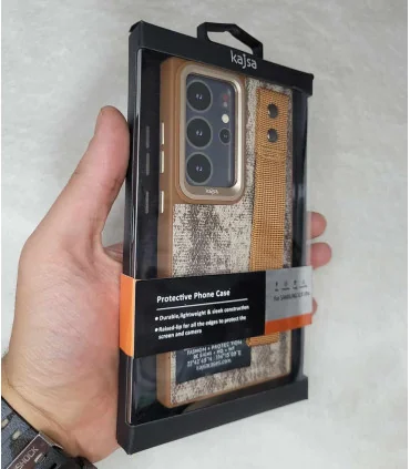 کاور چرم s24 ultra کجسا kajsa mountain