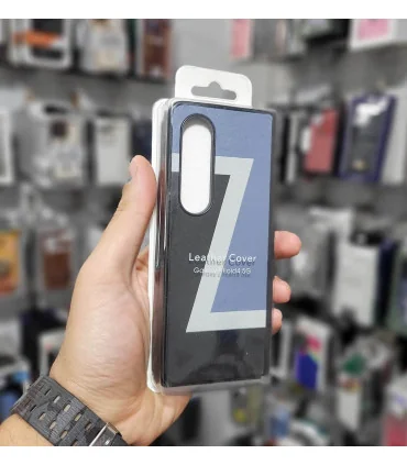 قاب چرمی z fold 4 مدل leather cover