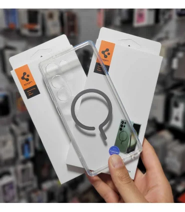 قاب کریستالی s25 ultra اسپیگن liquid crystal