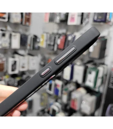 قاب کریستال s25 ultra spigen دکمه فلزی