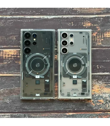 قاب اسپیگن s24 ultra مدل ultra hibrid مگ سیف