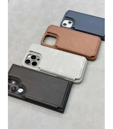 کاور چرمی s24 ultra جا کارتی galaxy wallet