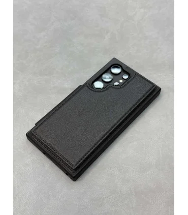 کاور چرمی s24 ultra جا کارتی galaxy wallet