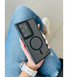 کاور کریستالی s24 ultra محافظ لنز شیشه ایی استند portection